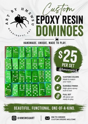 Custom Made To Order Dominoes