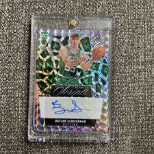 Panini 2024-25 Mosaic Baylor Scheierman Rookie Scripts #RS-BAY Celtics Autograph