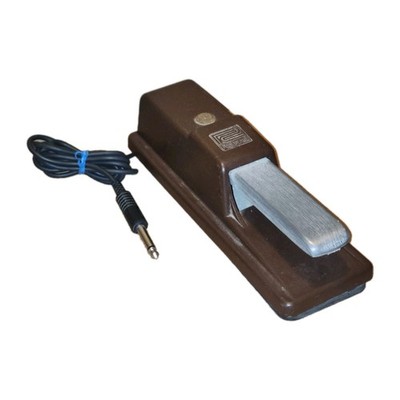 Vintage Brown Roland DP Sustain / Damper Pedal w cord / Free-shipping