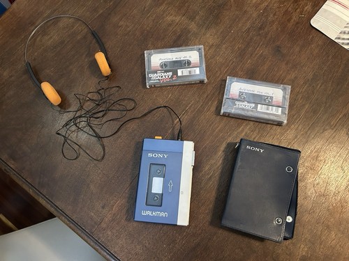 Sony Walkman Cassette Player TPS-L2 1979 Guardians Of The Galaxy Awesome Mix