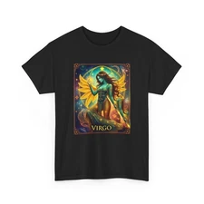 Virgo Tee Zodiac Shirt Cosmic Gift Unisex Graphic Virgo T-Shirt