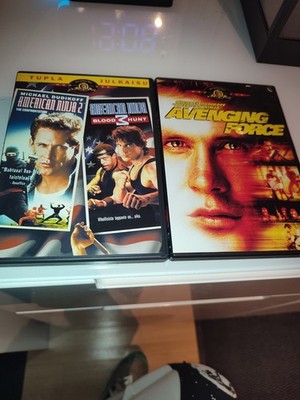 American Fighter Teil 1 bis 3 import dvd mit deutschen ton