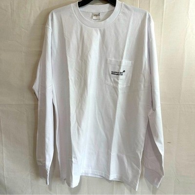 Strawberry Hill Philosophy Club Men's White Logo Long Sleeve Shirt Large