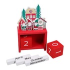  Christmas Countdown Calendar Holiday Decor Centerpieces for Tables