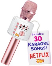 , Kids Karaoke Microphone Includes Bluetooth Pre-Loaded Songs Birthday ...