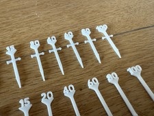OO / HO Gauge Trackside Speed Signs 1:76 Scale for Model Railway