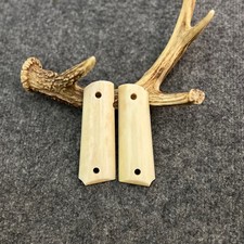 1911 Giraffe Bone Custom Handmade Pistol Grips Fits Standard Government Comman