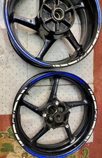 Yamaha FZ1 1000 Pair of Wheels Rims 2006-2015 Gen 2. Powder coated, very bling