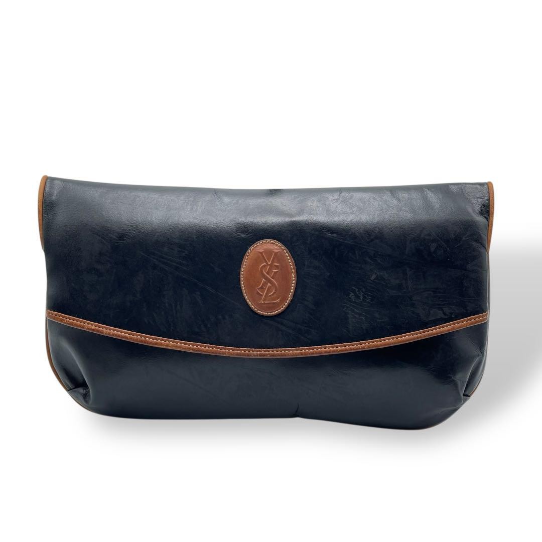 Rara pochette Yves Saint Laurent YSL s borsa pelle vintage ottima