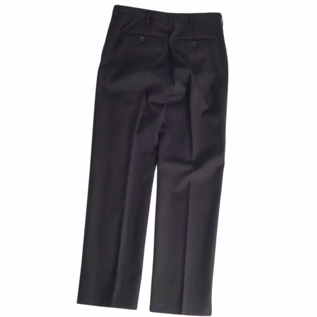 Gucci giacca uomo mono lana mohair pantalone setup tuta nero usato0