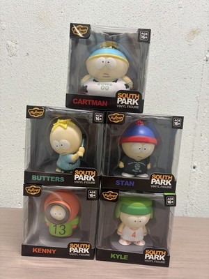 Fly Guys SOUTH PARK Vinyl Figure Set Cartman,Kenny,Stan,Kyle & Butters