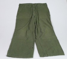 Military OG-107 Type 1 Vintage Sateen Trousers Pants Size 38x28