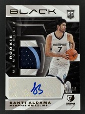 2021 Panini Black Santi Aldama Patch Auto /10