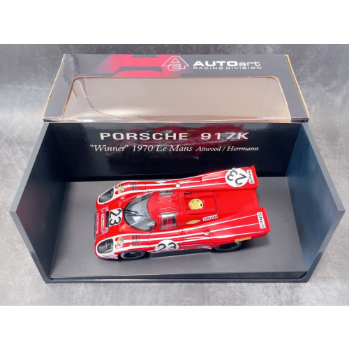 1/18 AUTOART Porsche 917K #23 1970 Le Mans Winner Autoart