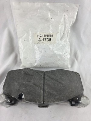 BMW M5 M6 X5 M X6 M Front Brake Pads API 1403-505585 New (Partial Set - 2 Pads)
