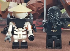 LEGO NINJAGO The Golden Weapons 2011: Earth Dragon Defense (#2509) Complete Nice