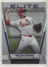 2019 Bowman Chrome Elite Farmhands Nolan Gorman #EF-NG vs1