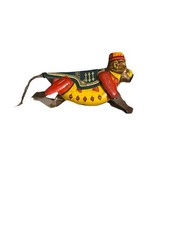 VTG 1950  s MARX ZIPPO THE CLAMING STRING PULL-UP MONKEY Need  s New String