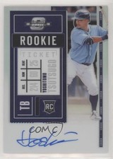 2020 Panini Contenders Rookie Ticket Optic Yoshi Tsutsugo Yoshitomo #6 Auto h3a