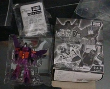 Transformers Takara Ez Collection Starscream Animated  Complete In Box Rare!HTF