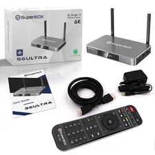 NEW SuperBox S6 Ultra TV BOX The Ultimate Streaming Device Same Day Shipping