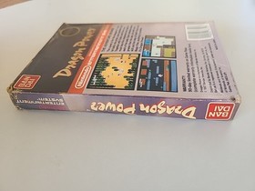 Dragon Power Nintendo NES 1988 Bandai Original Box No Book (Dragon Ball)