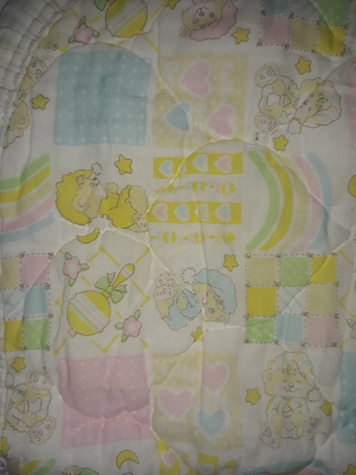 Vintage Teddy Beddy Bear Sleepy Time Bear Baby Receiving Blanket Fisher Price - Image 3 of 4