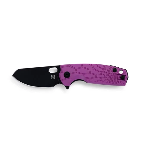FOX KNIVES Brighten Blades Baby Core BB-608PUB Purple Stainless Pocket Knife