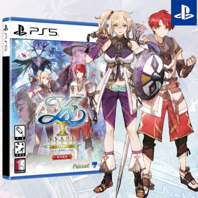 PS5 Ys X Nordics Korean Version Game Disc 1 Pack