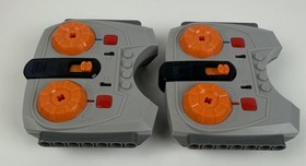 LEGO Power Functions 8885 IR Remote Control Lot 2 Gray Orange Toy Set 2008