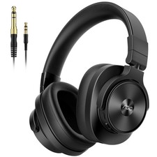Bluetooth Over Ear Headphones, Wireless Studio Monitor  Mixing DJ Headphones...