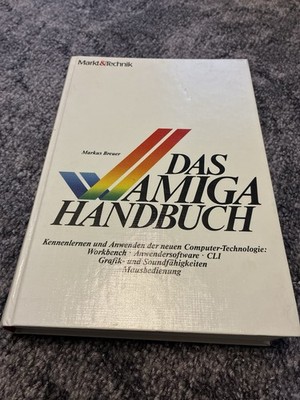 Retro Buch Commodore Amiga - DAS AMIGA HANDBUCH von MARKT&TECHNIK