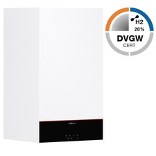 Viessmann Vitodens 100-W Gas-Brennwert-Kombitherme 19 kW B1KG inkl. Regelung HMU