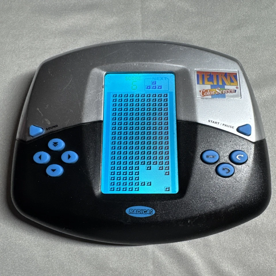 Цветной экран Tetris - 2007 портативный от Mattel ПРОЧИТАЙТЕ ЗАПИСЬ - Изображение 2 из 4