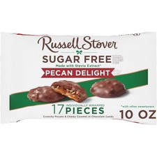 Russell Stover Sugar Free Pecan Delights with Stevia, 10 10 Ounce Pack of 1 