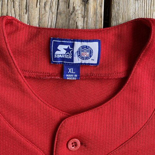 Starter Buccaneers Red Baseball Jersey - Picture 2 of 5
