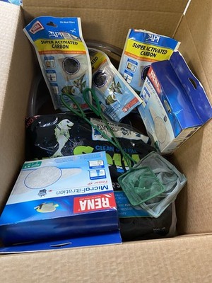 Huge Lot Aquarium Maintenance Python25  No Spill Clean And Fill Filters Carbon