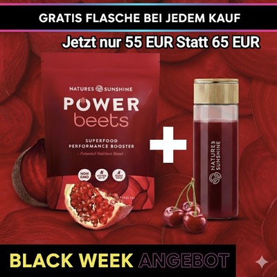 Black Week Angebot Power Beets 