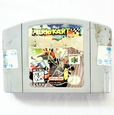 MARIO KART 64 1997 - Nintendo 64 N64 - Cartridge Only - Tested Authentic