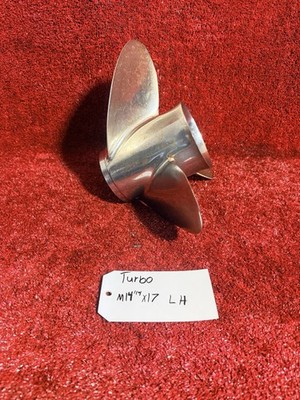 OMC Evinrude Etec Johnson Precision Propeller Turbo Prop M14 1/4 X 17P COUNTER
