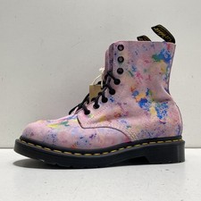 Dr. Martens 1460 Pascal Pink Boots Women's Size 6