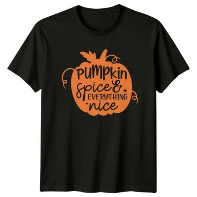 Pumpkin Spice Everything Nice Damen T-Shirt Herbst Herbst Saisonal