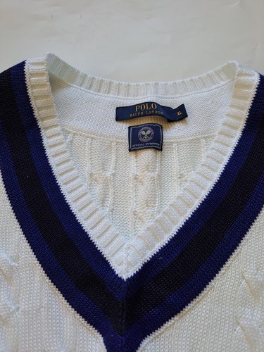 Polo Ralph Lauren Women’s Cable-Knit Cricket Sweater Dress Wimbledon Xl New - Picture 2 of 6