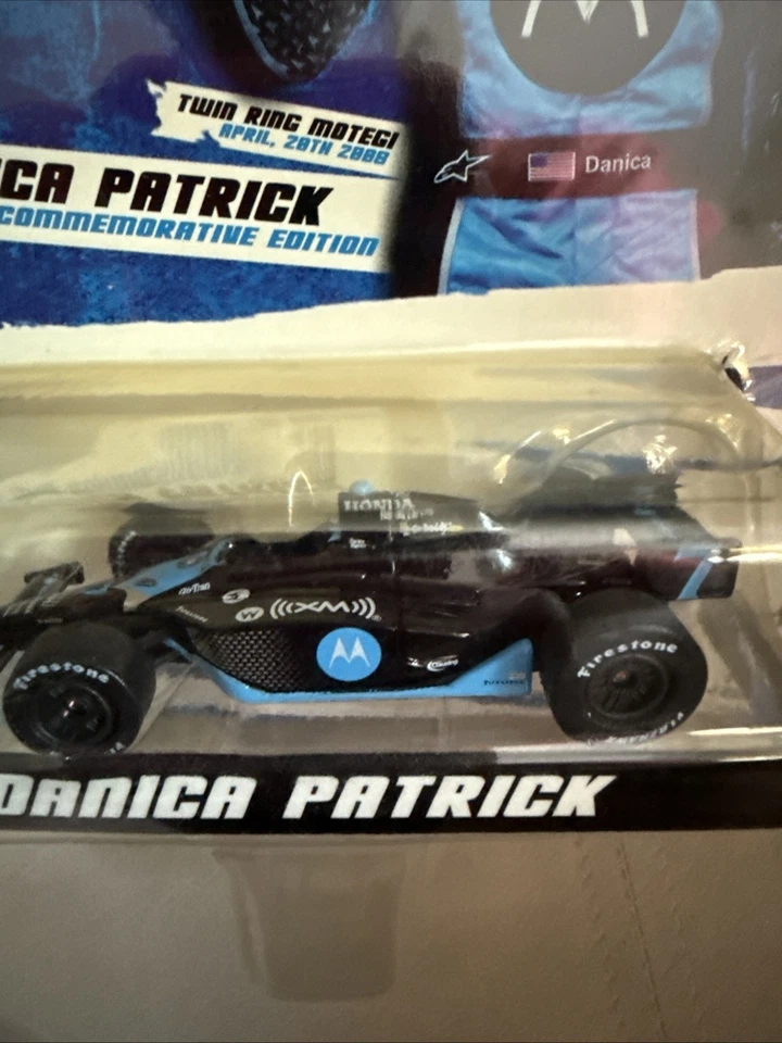 🔥🔥#7 Danica Patrick autografiada 1/64 2008 ganador de Japón IndyCar Foto 4 de 4
