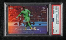 2022 Simplicidad UEFA Club Competitions Red 6/10 Gianluigi Donnarumma PSA 9 0up2