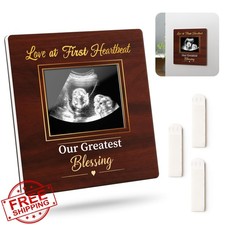Ultrasound Picture Frame Magnetic Sonogram Keepsake Gift