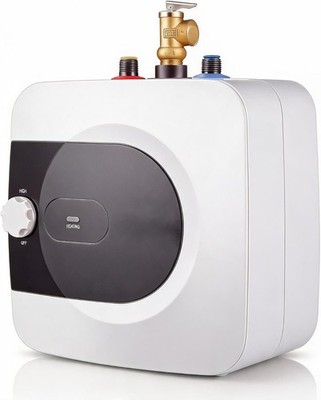1.6/2.6/4/8 Gallon Electric Water Heater Mini Tank Compact Shower Kitchen Sink