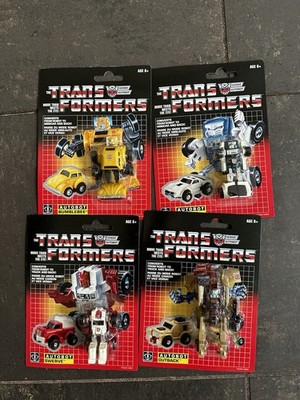 Hasbro Transformers G1 Reissue Bumblebee Swerve Outback Tailgate Walmart NEW LOT