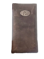 Ducks Unlimited Leather Roper Wallet - Brown Mocha