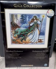 Dimensions Gold Collection Counted Cross Stitch Kit "Woodland Enchantress" 35173